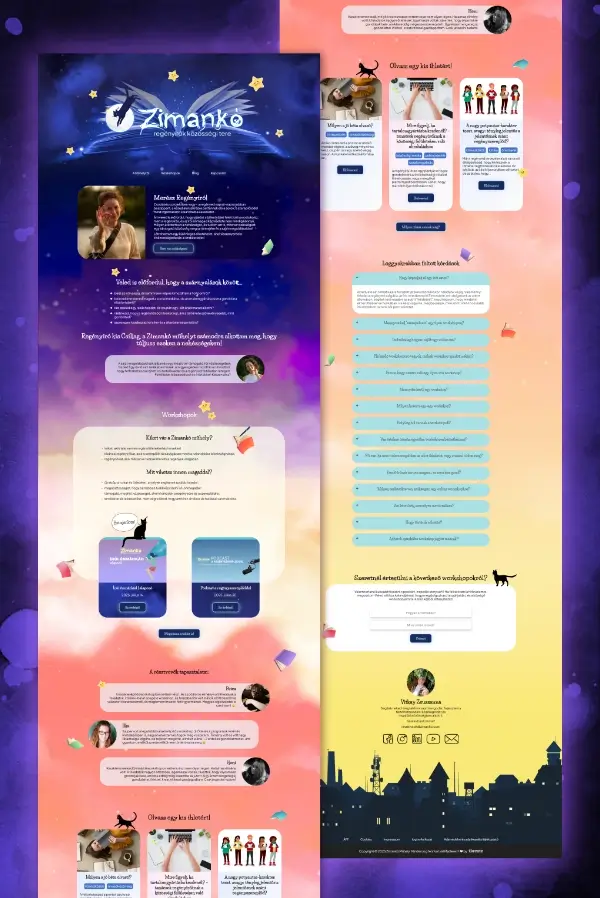 Zimankó weboldala